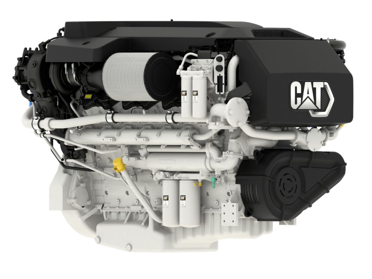 Cat C32B Marine Engine - view 3