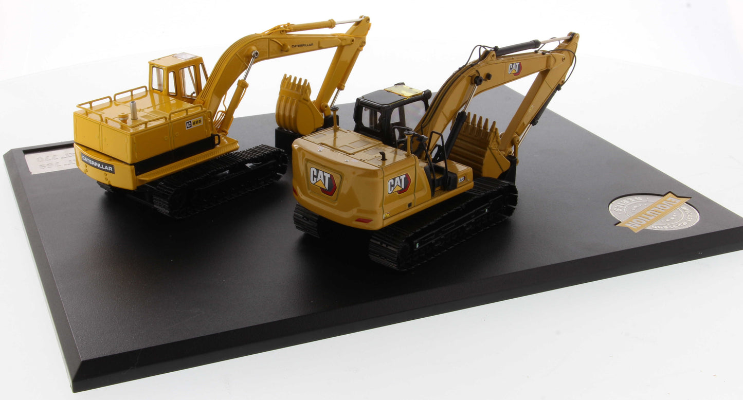 CAT 225 & 323 Hydraulic Excavator Evolution Series 1:50 Scale Die Cast Model