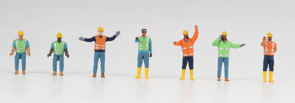 Construction Worker Figures Set 1:50 Scale