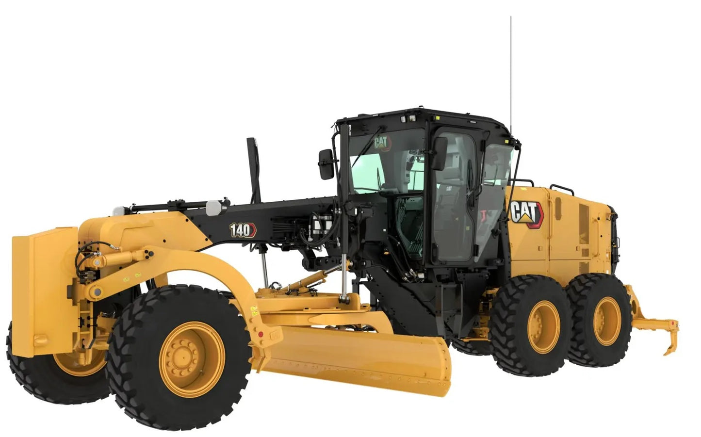 CAT 140 LVR Motor Grader High Line Series 1:50 Scale Die Cast Model