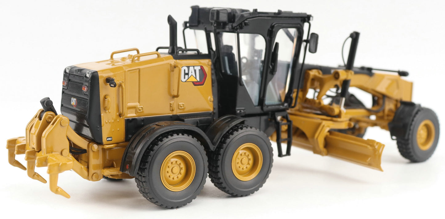CAT 140 LVR Motor Grader High Line Series 1:50 Scale Die Cast Model