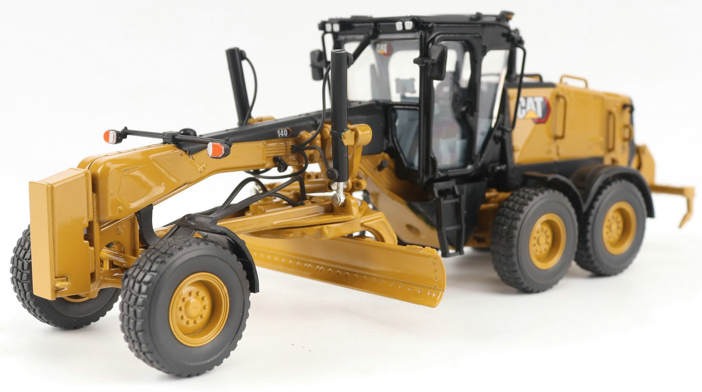 CAT 140 LVR Motor Grader High Line Series 1:50 Scale Die Cast Model