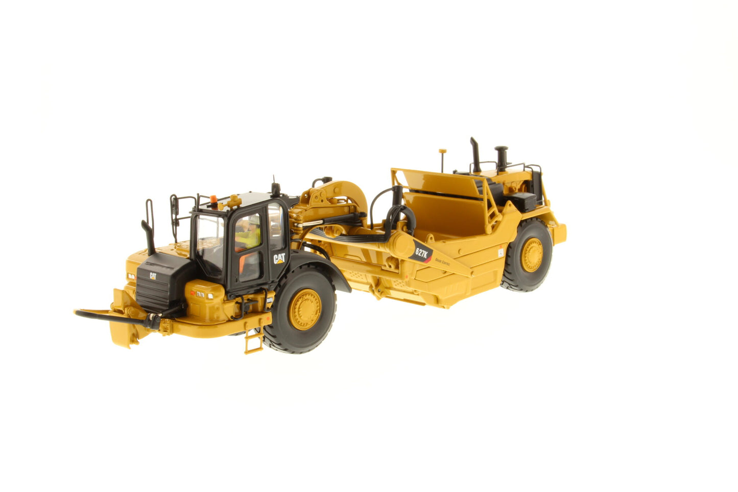 CAT 627K Wheel Tractor-Scraper 1:50 Scale Die Cast Model