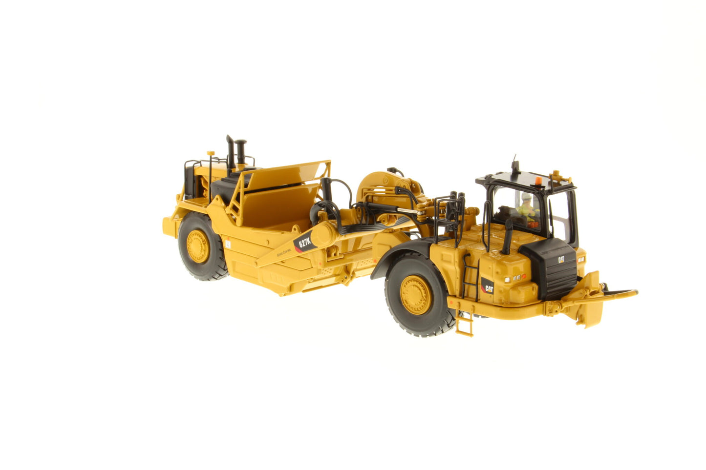 CAT 627K Wheel Tractor-Scraper 1:50 Scale Die Cast Model