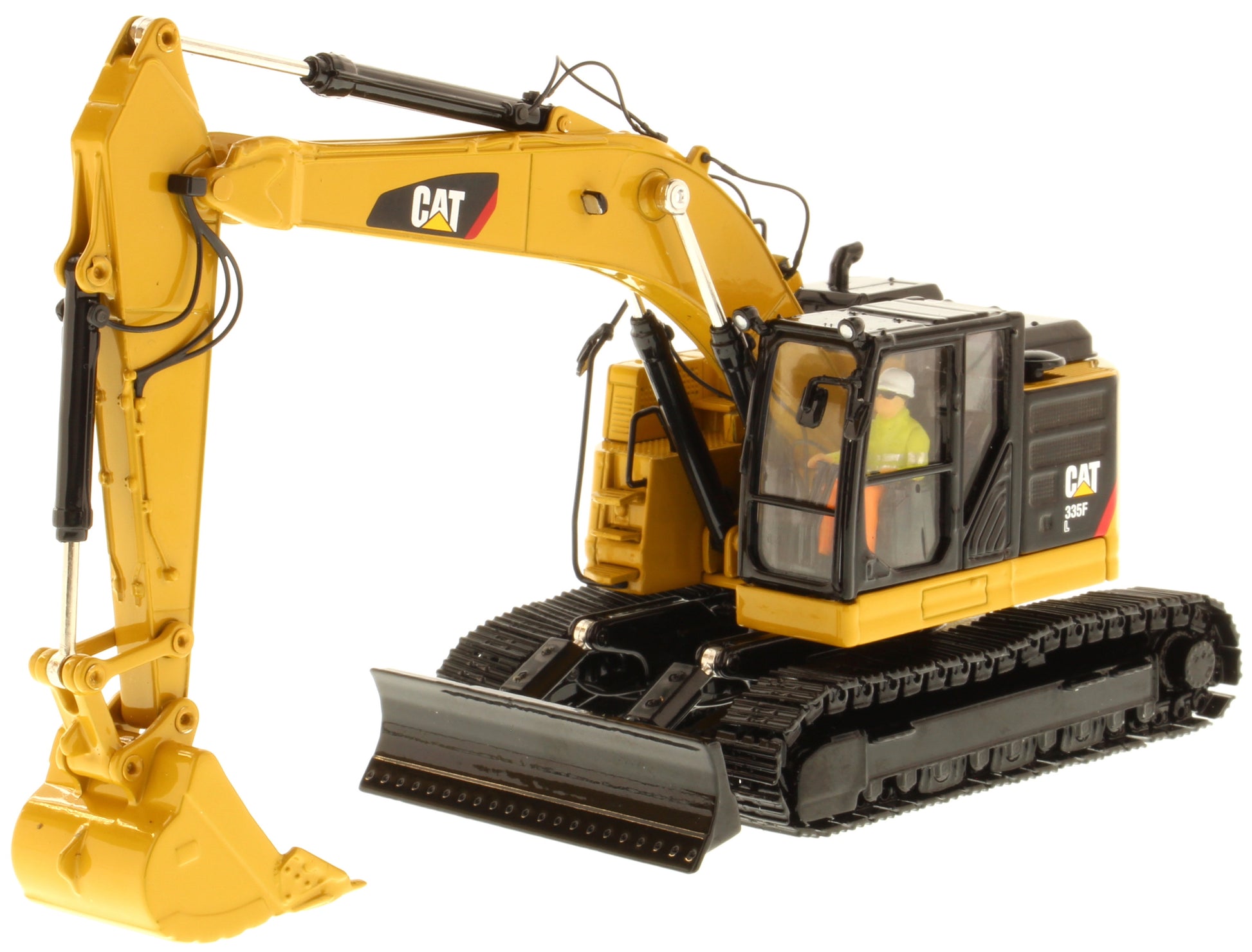 CAT 335F L CR excavator side profile