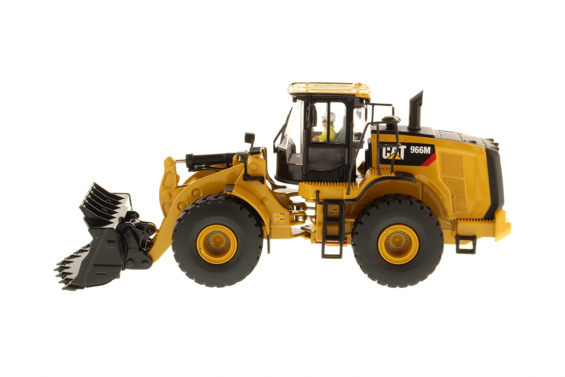 CAT 966M cab detail