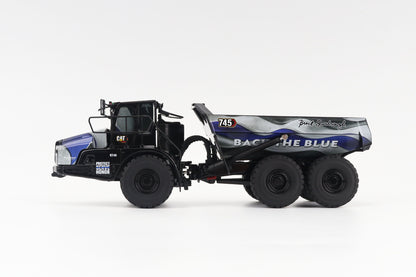 CAT 745 Articulated Truck Brent Scarbrough Livery 1:50 Scale Die Cast Model