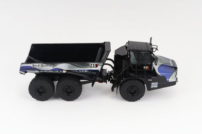 CAT 745 Articulated Truck Brent Scarbrough Livery 1:50 Scale Die Cast Model