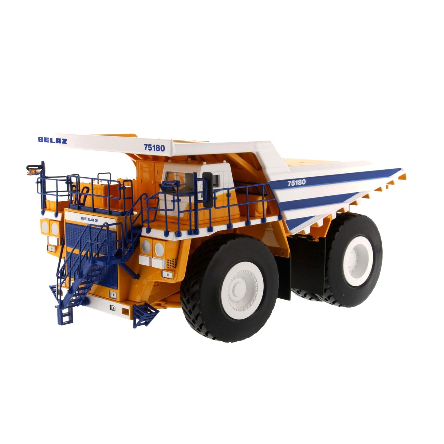 BELAZ 75180 Dump Truck White 1:50 Scale Diecast Model