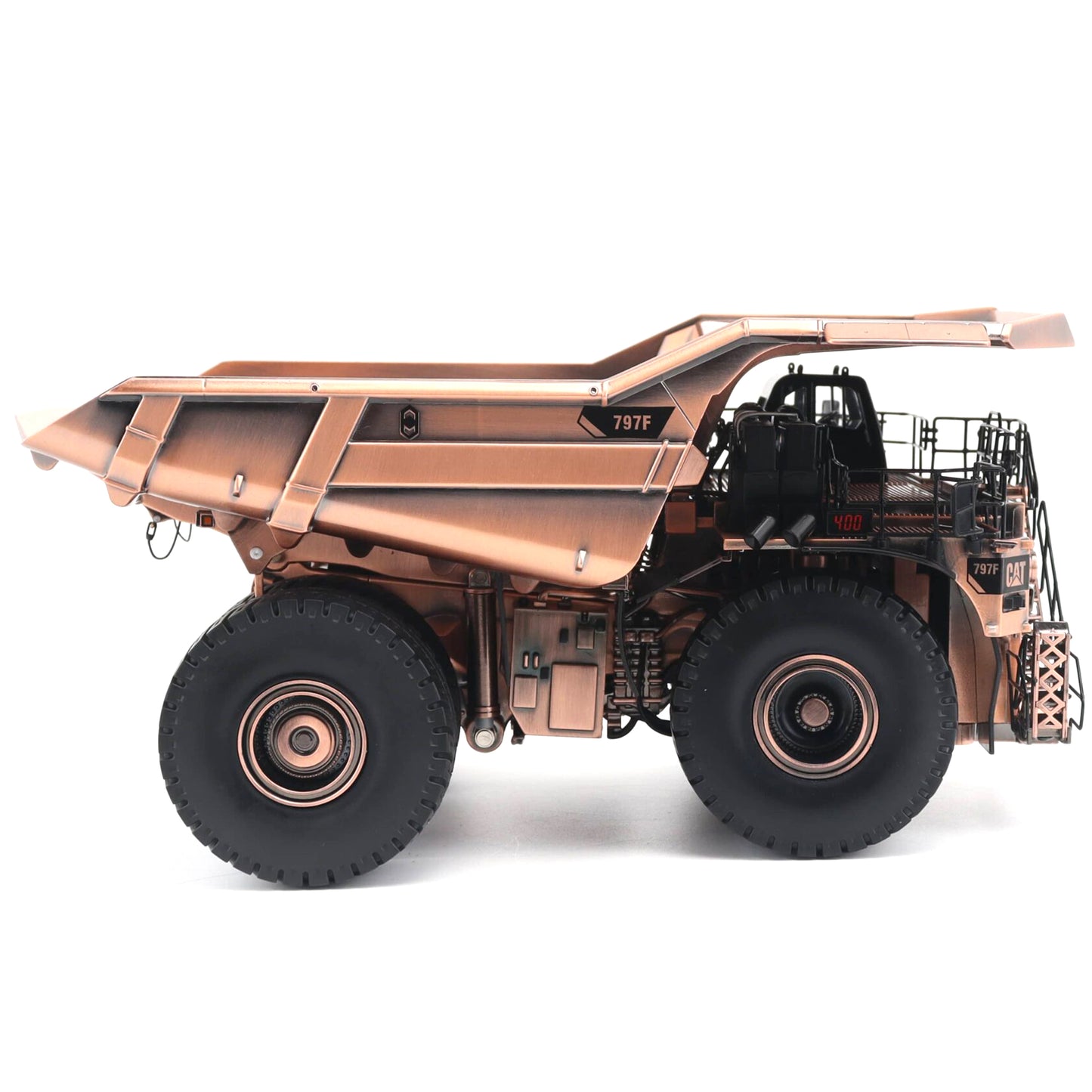 CAT 797 Mining Truck Special Copper Finish 1:50 Scale Die Cast Model