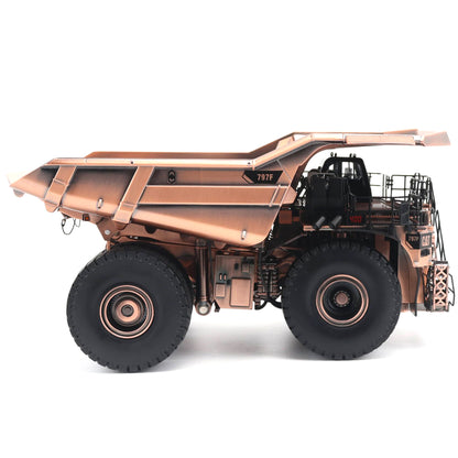 CAT 797 Mining Truck Special Copper Finish 1:50 Scale Die Cast Model