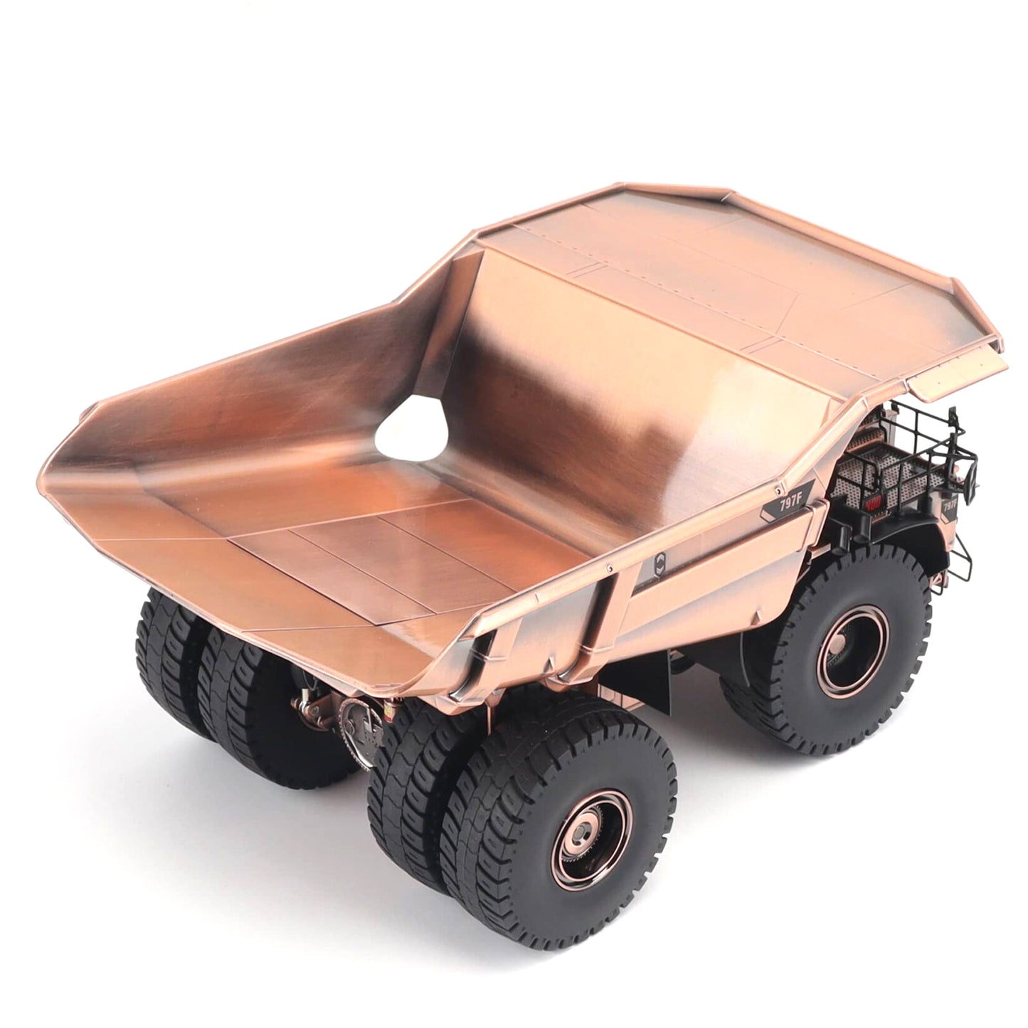 CAT 797 Mining Truck Special Copper Finish 1:50 Scale Die Cast Model