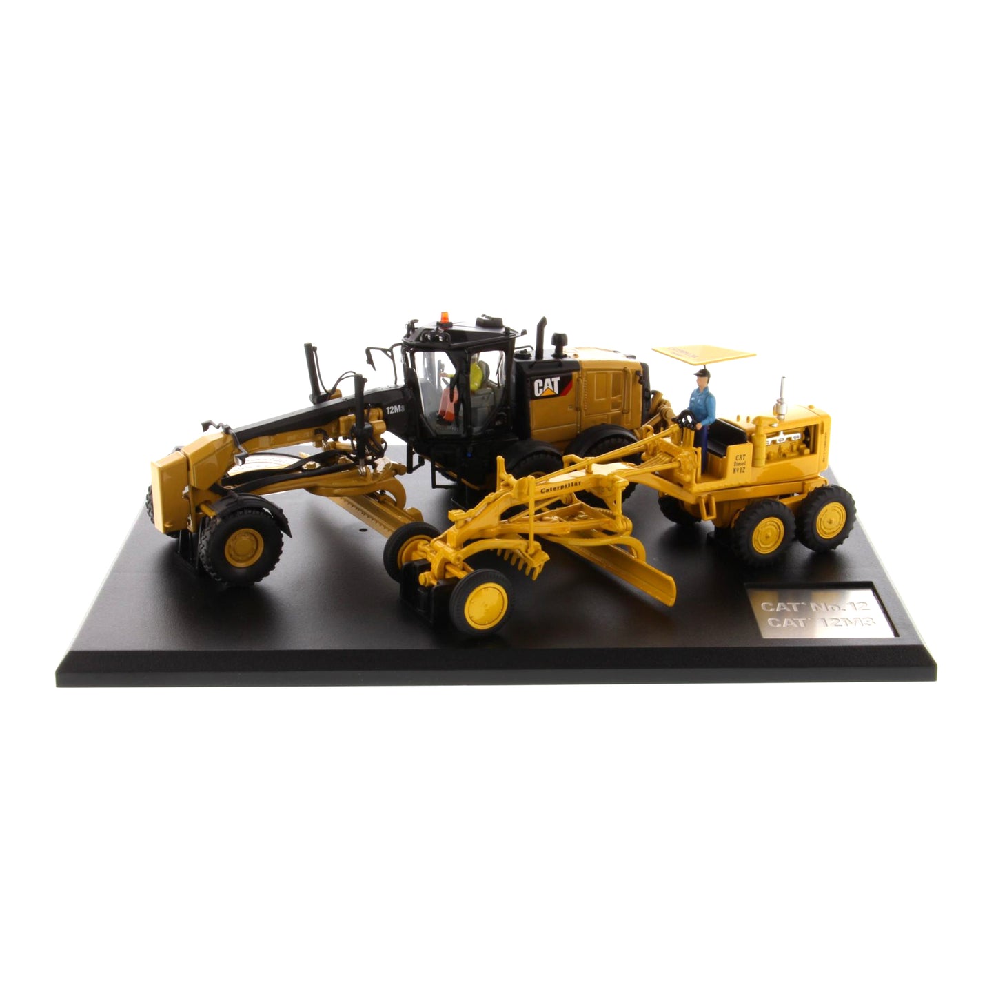 CAT No.12 and 12M3 Motor Grader Evolution Series 1:50 Scale Die Cast Model