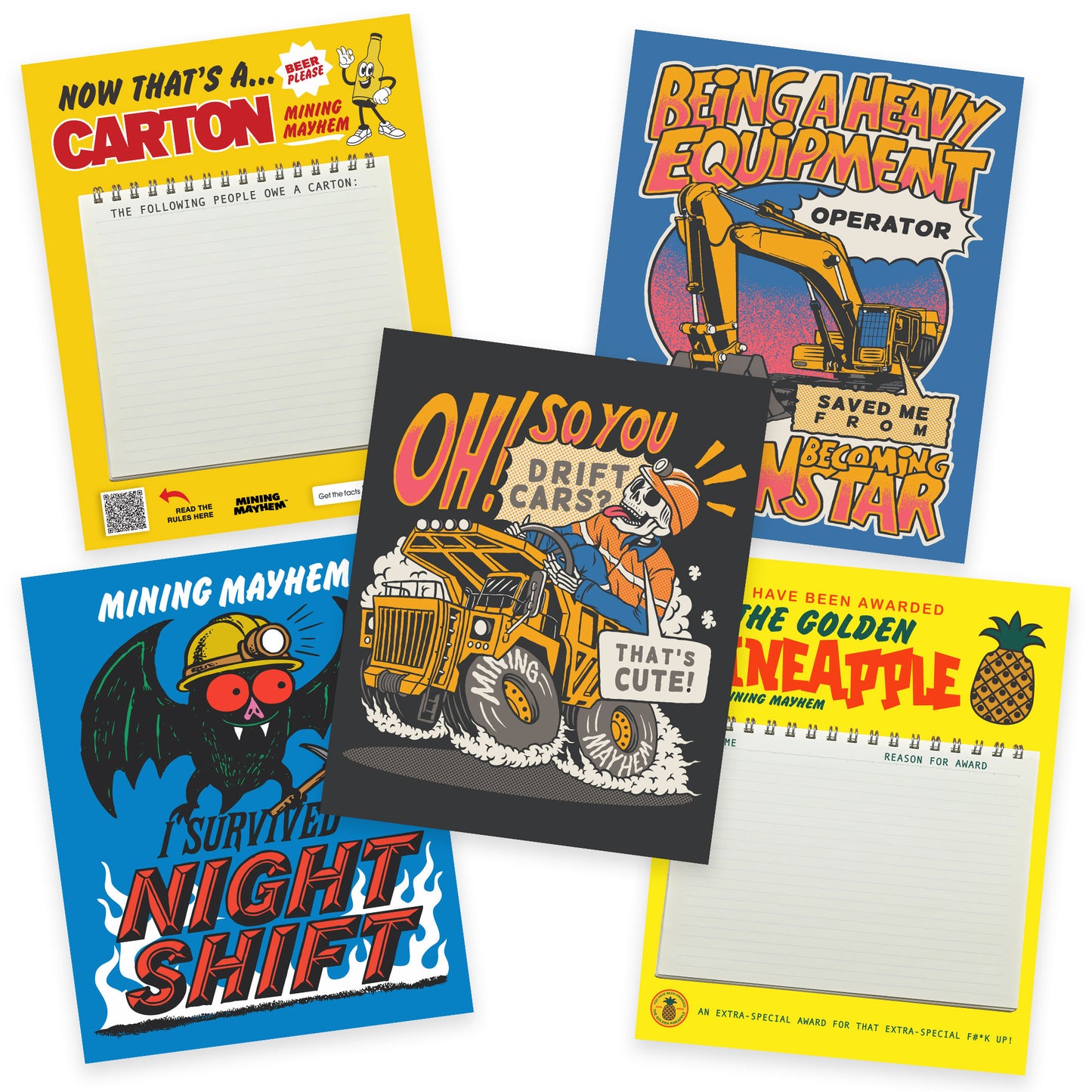 THE CRIB ROOM PACK - All 5 Posters