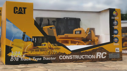 CAT Remote Controlled D7E Track-Type Tractor 1:24