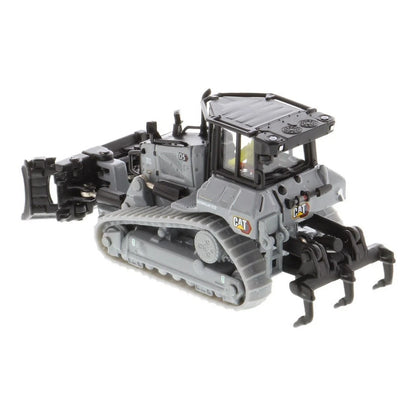 CAT D5 LGP Track-Type Tractor Centennial Grey paint scheme 1:87 Scale Die Cast Model