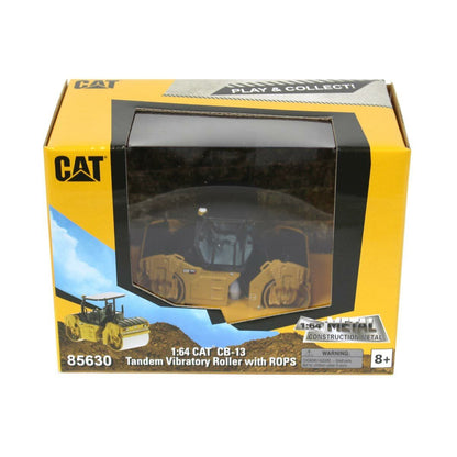 CAT CB-13 Tandem Vibratory Roller 1:64 Scale Die Cast Model