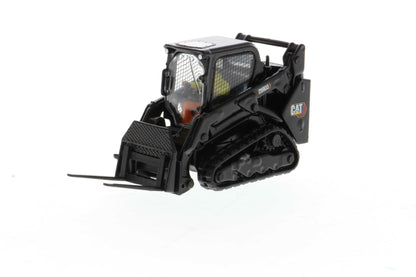 CAT 259D3 Compact Track Loader Special Black Finish 1:50 Scale Die Cast Model