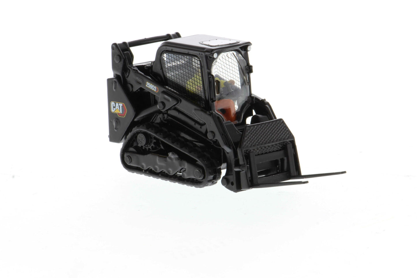 CAT 259D3 Compact Track Loader Special Black Finish 1:50 Scale Die Cast Model