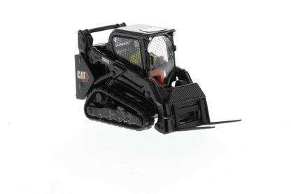 CAT 259D3 Compact Track Loader Special Black Finish 1:50 Scale Die Cast Model