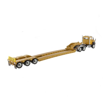 CAT CT660 Day Cab Tractor & XL 120 Low-Profile HDG Trailer 1:50 Scale Die Cast Model